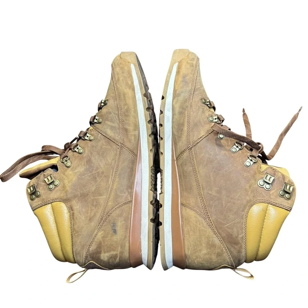 The North Face Boots Mens Size 14 Brown Leather Snow Hiking HydroSeal NF00CDL0